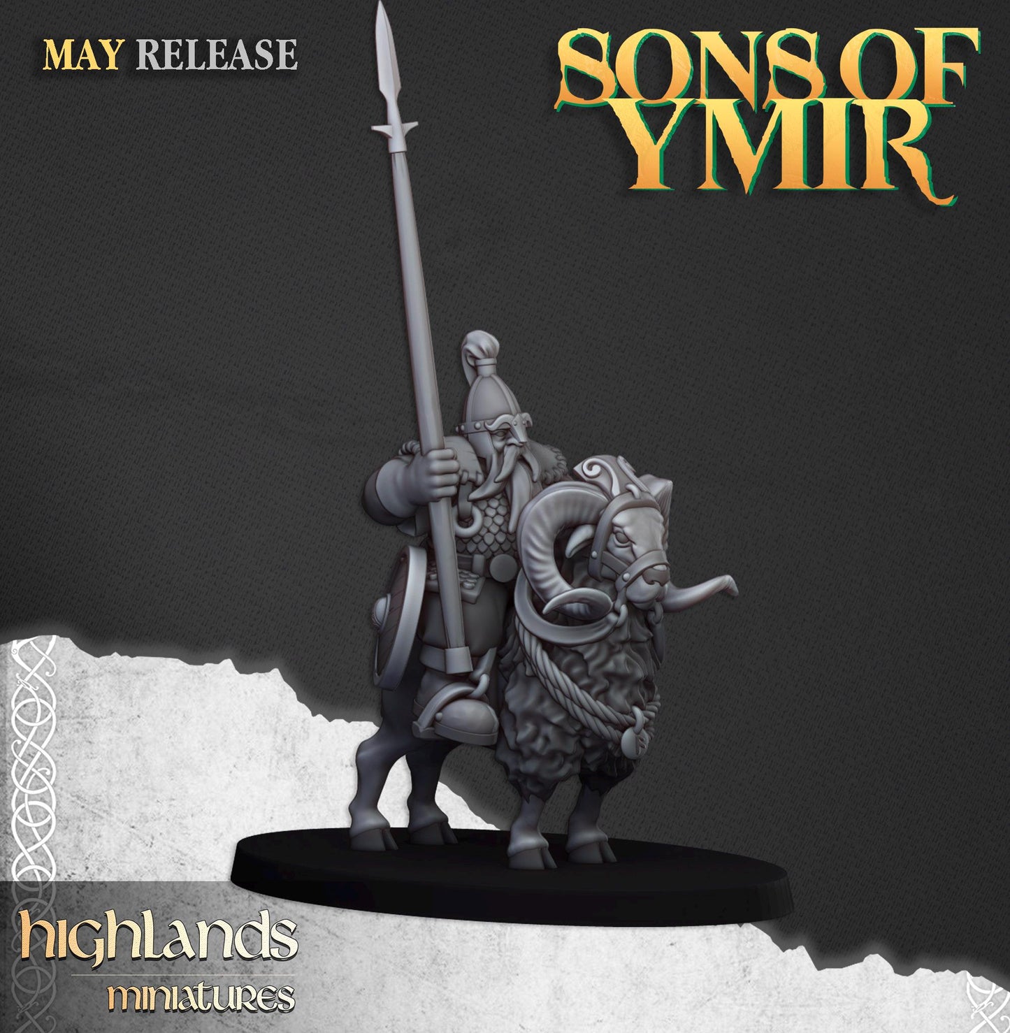 Dwarf Light Cavalry on Rams