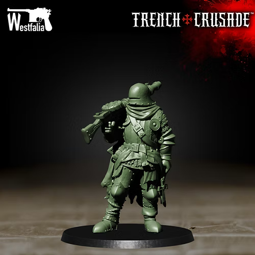 Shock Trooper with Lewis Gun