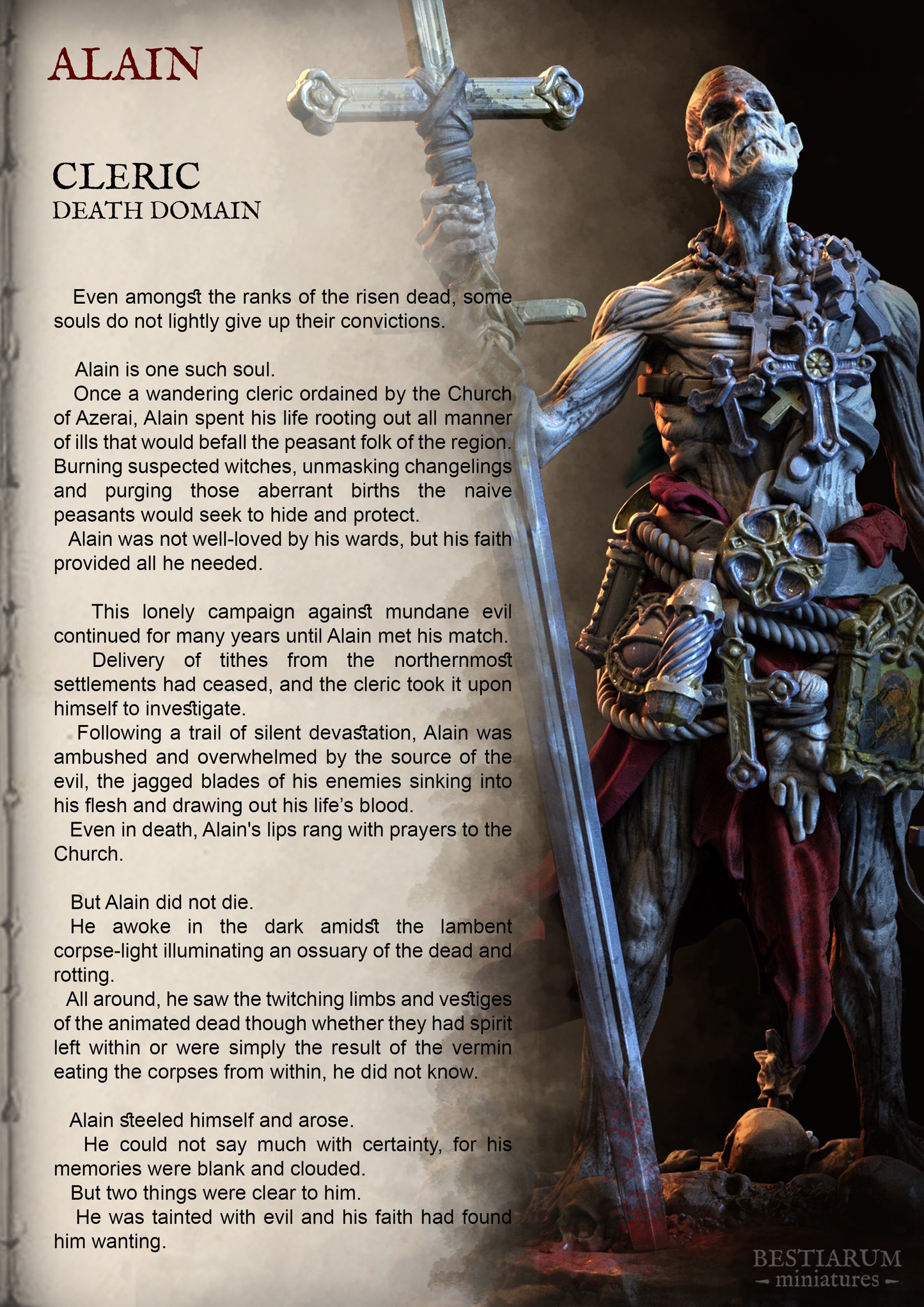 Alain, the Risen Cleric
