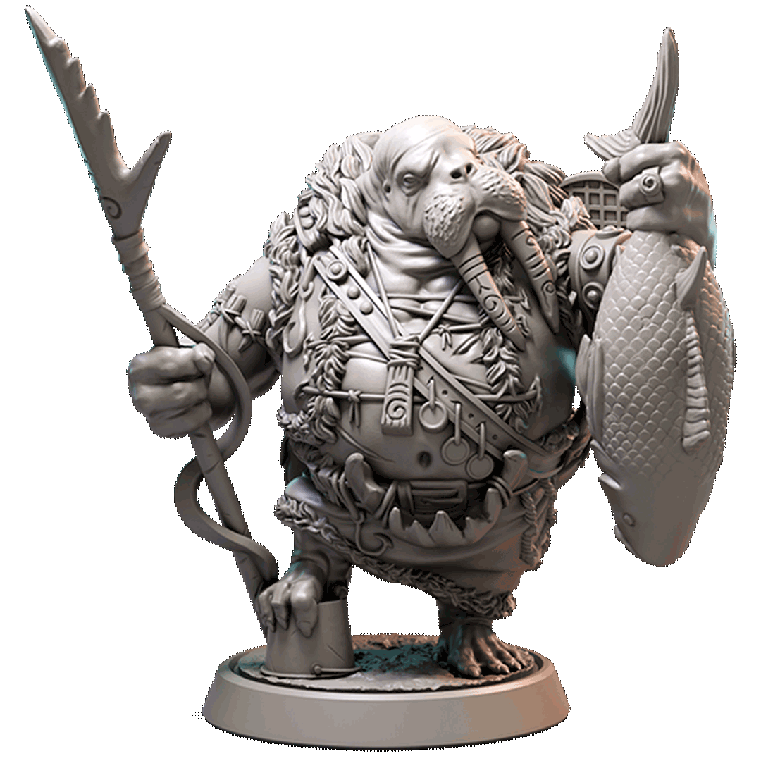Walrusfolk Harpooner