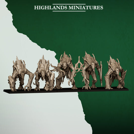 Feral Elves Forest Golems
