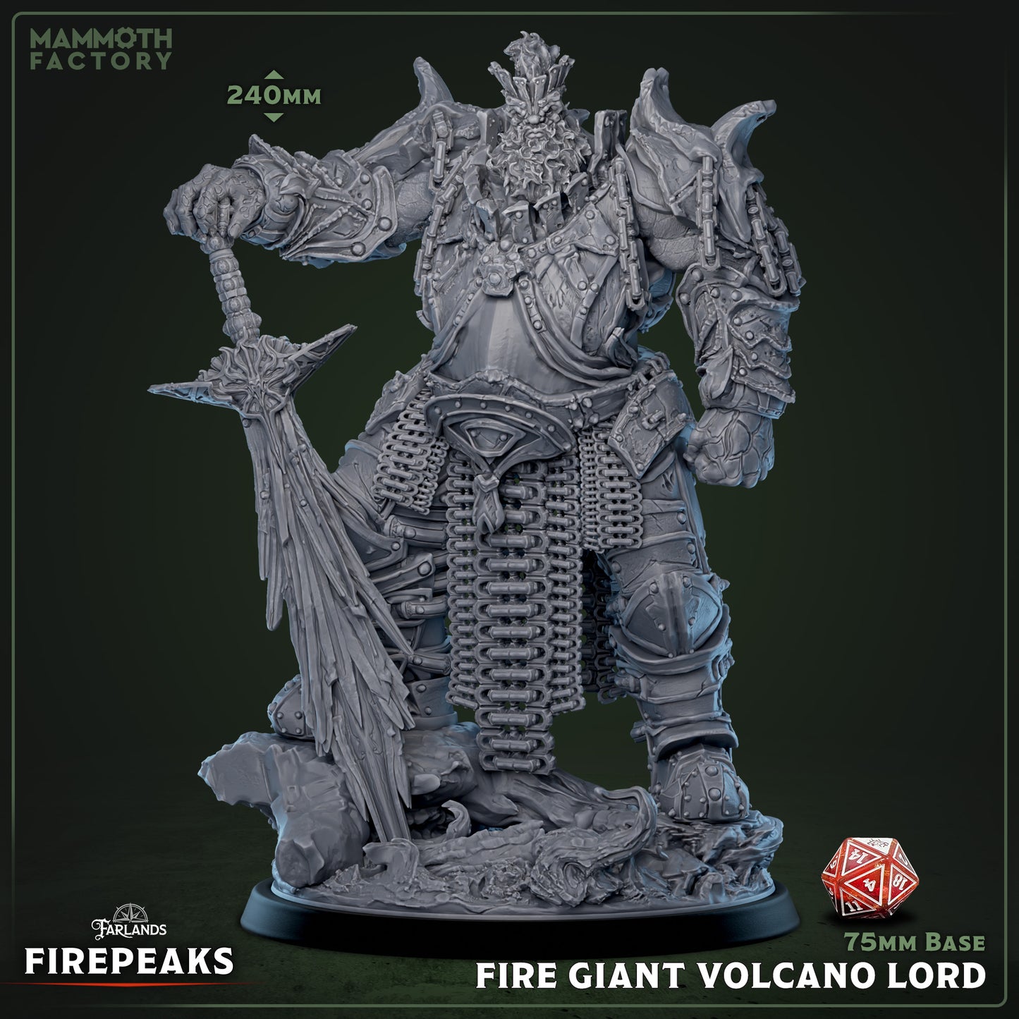 Fire Giant Volcano Lord