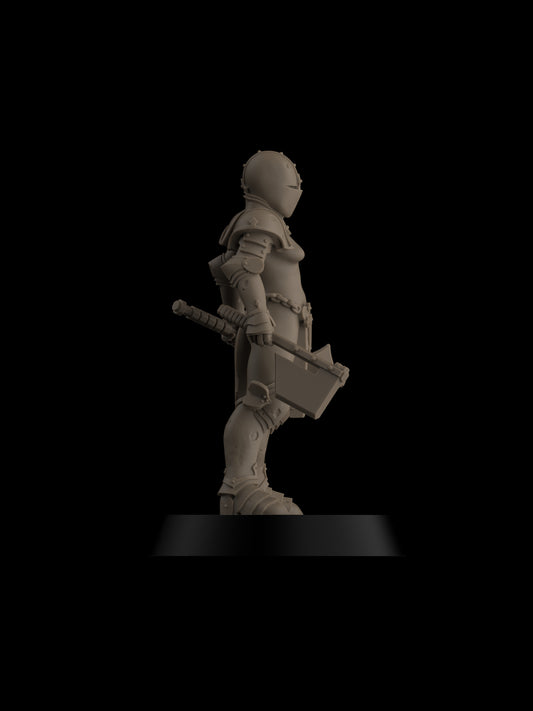 Stigmatic Nun (Axe and Mace)