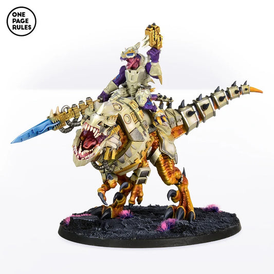 Veteran on Tyrannosaur