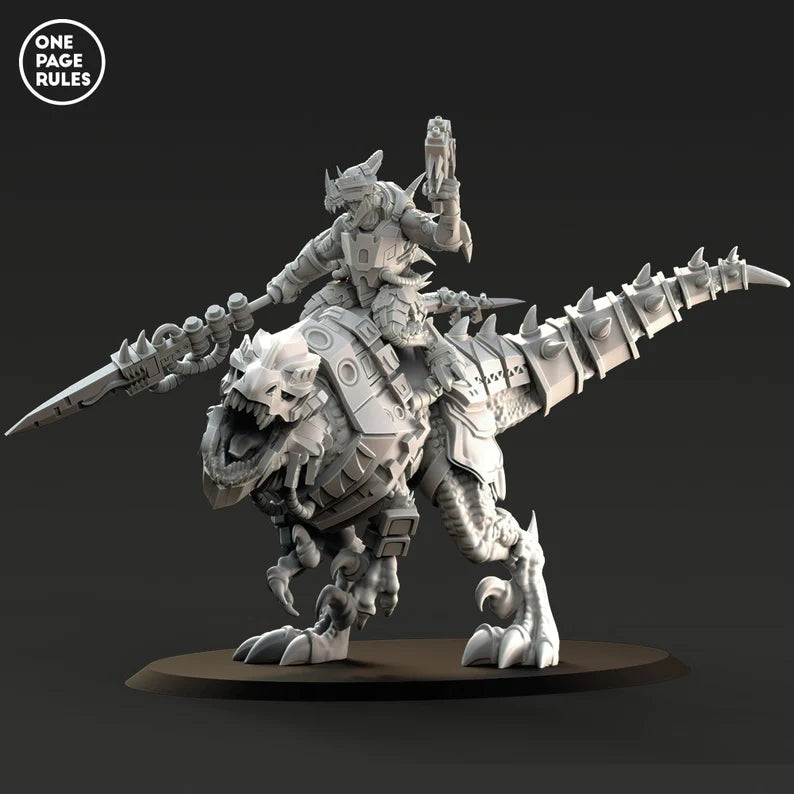 Veteran on Tyrannosaur