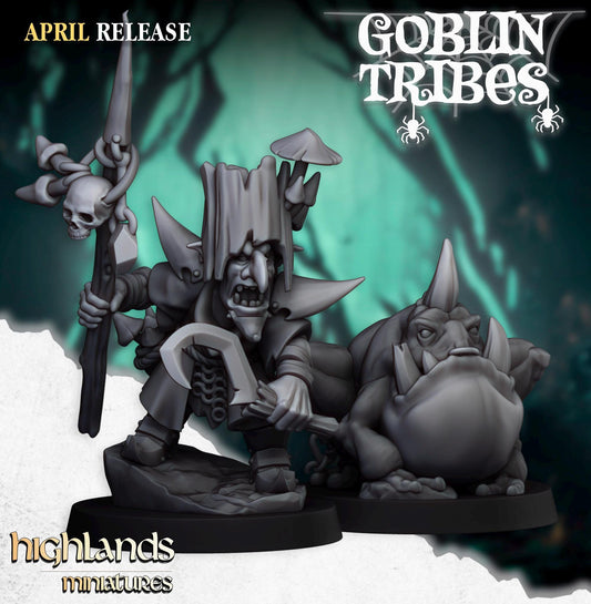 Swamp Goblin Hero Grubnax And Croakulus