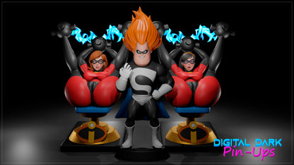 Elastagirl and Invisible Girl