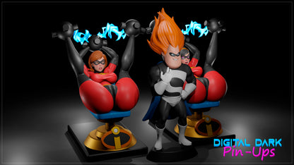 Elastagirl and Invisible Girl