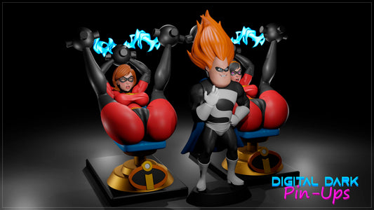 Elastagirl and Invisible Girl