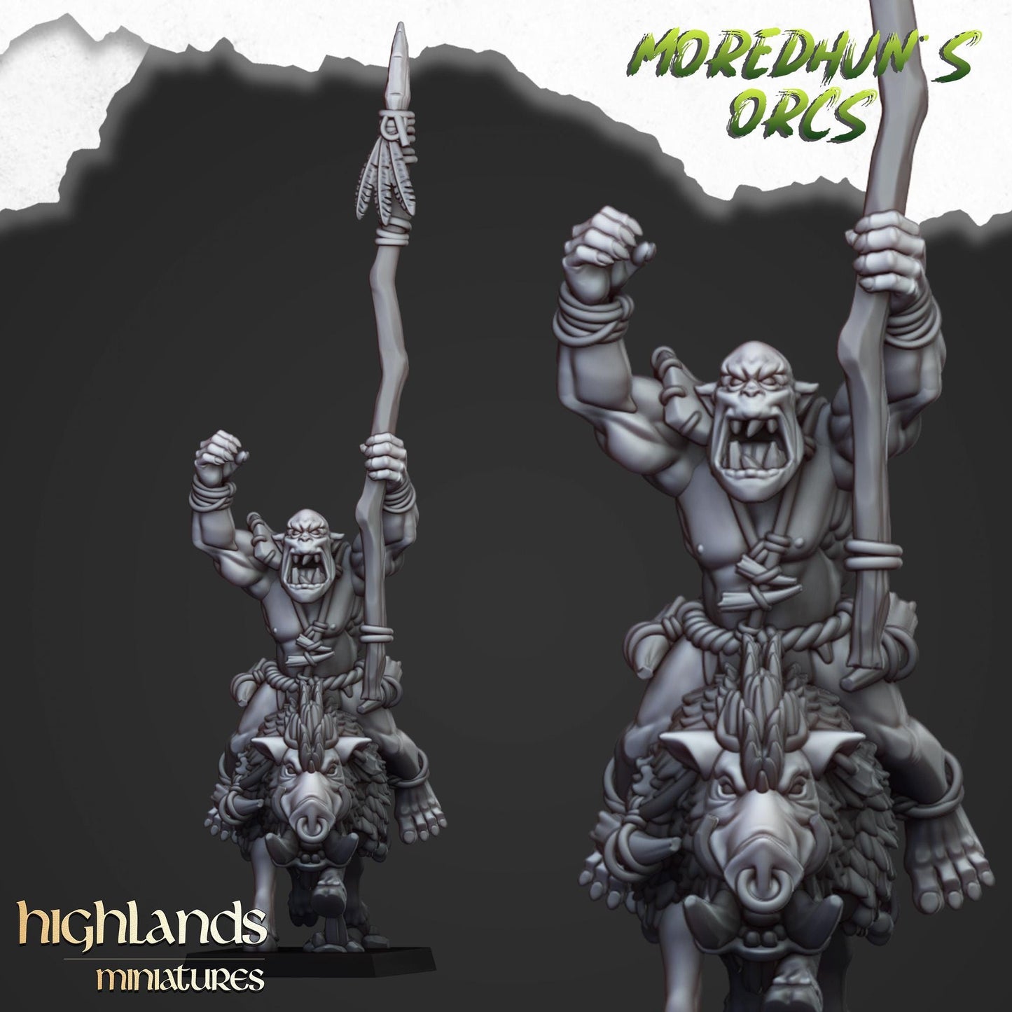 Mordehuns Mounted Cave Orcs