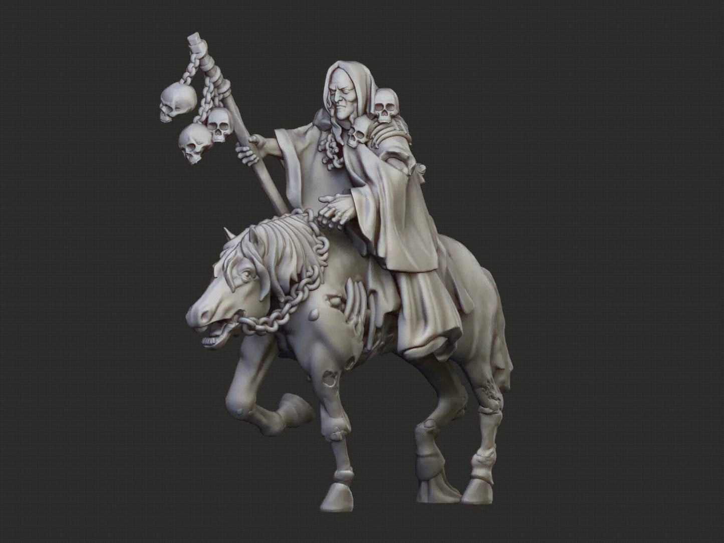 Transylvania Mounted Necromancer