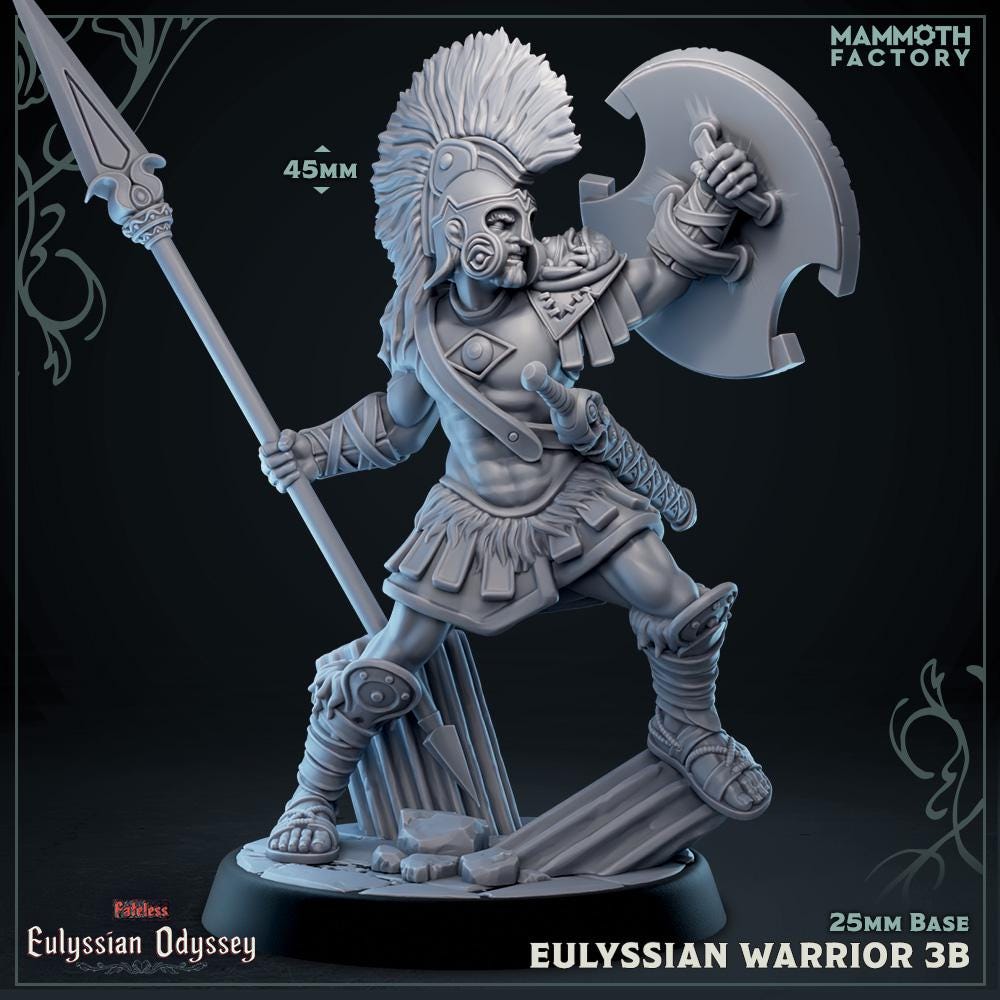 Euylissian Warriors Spearmen