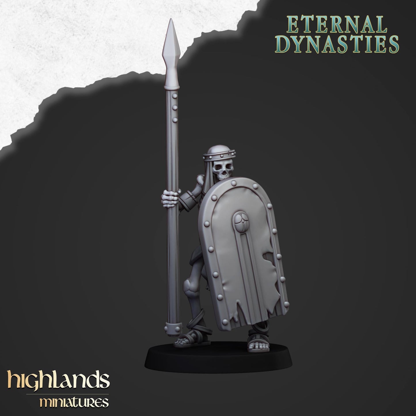 Eternal Dynasties Skeletons w/ Spears
