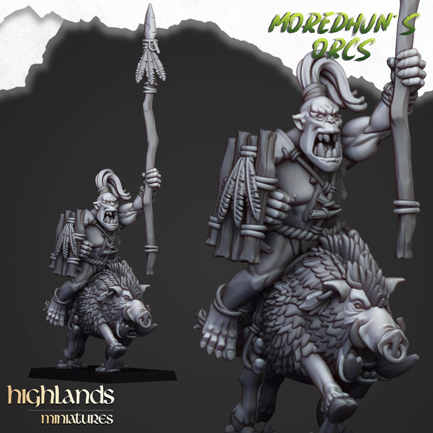Mordehuns Mounted Cave Orcs