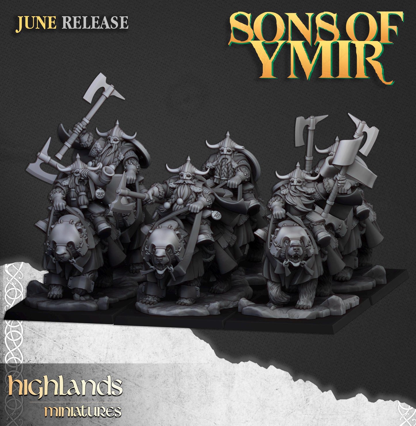 Dwarven Bear Riders
