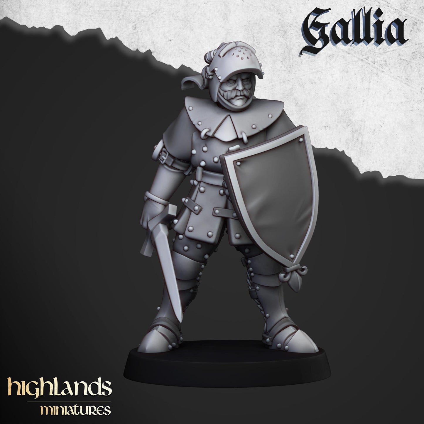 Gallia Knights on foot