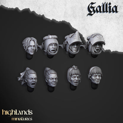 Gallia ALTERNATIVE Female heads
