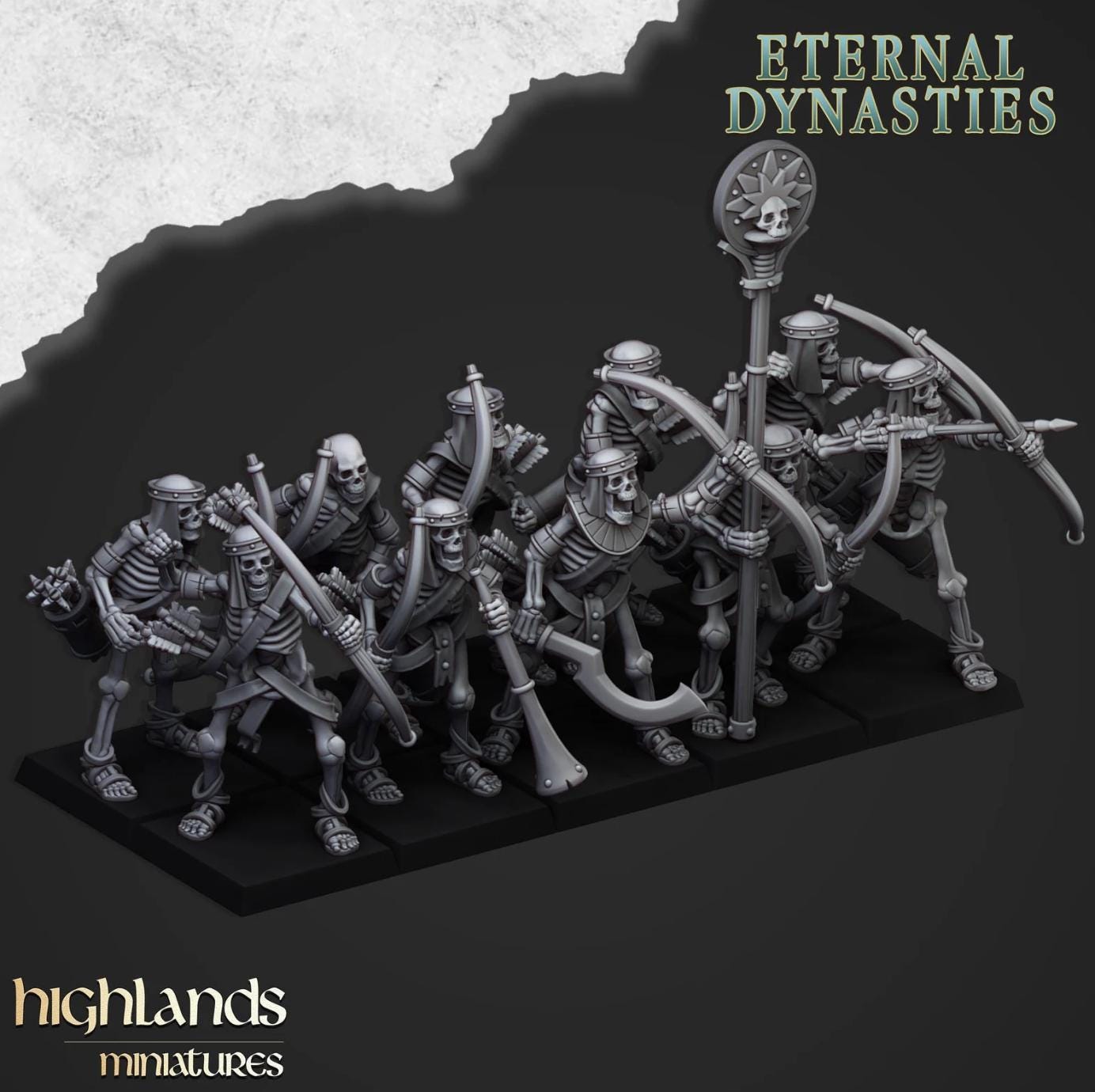 Eternal Dynasties Skeletons w/ Bows