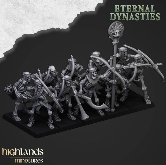 Eternal Dynasties Skeletons w/ Bows