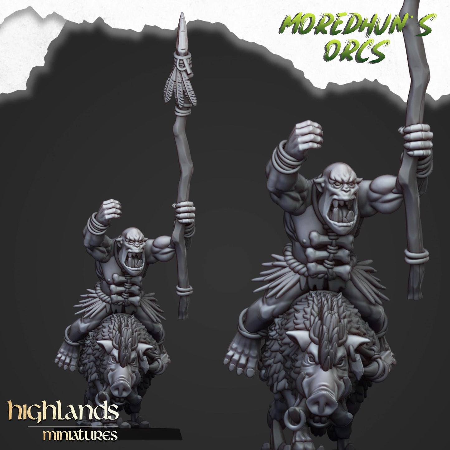 Mordehuns Mounted Cave Orcs