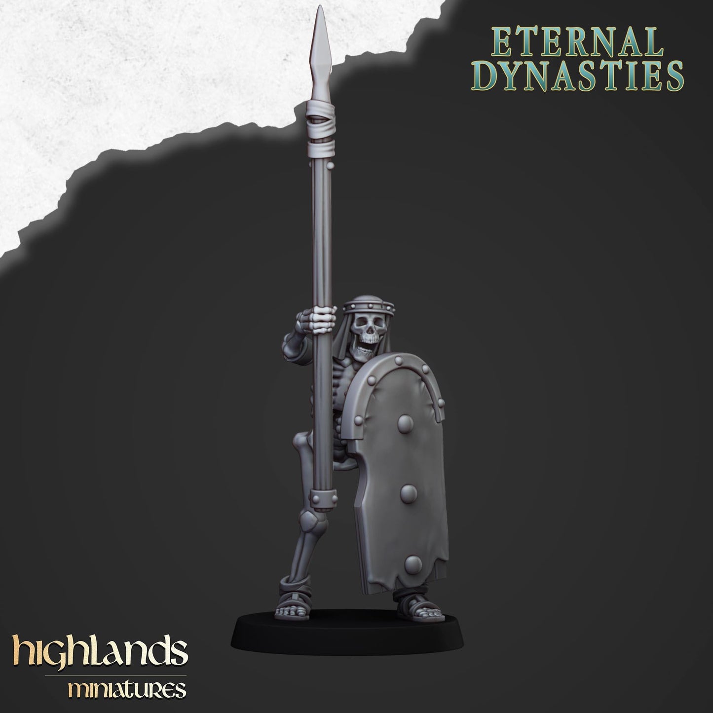 Eternal Dynasties Skeletons w/ Spears