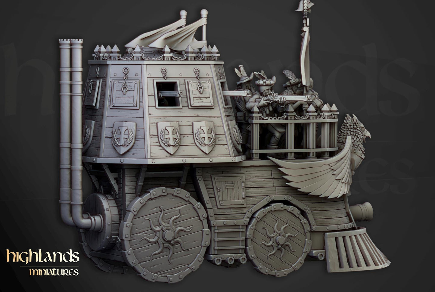 Sunland Iron Opinicus Landship