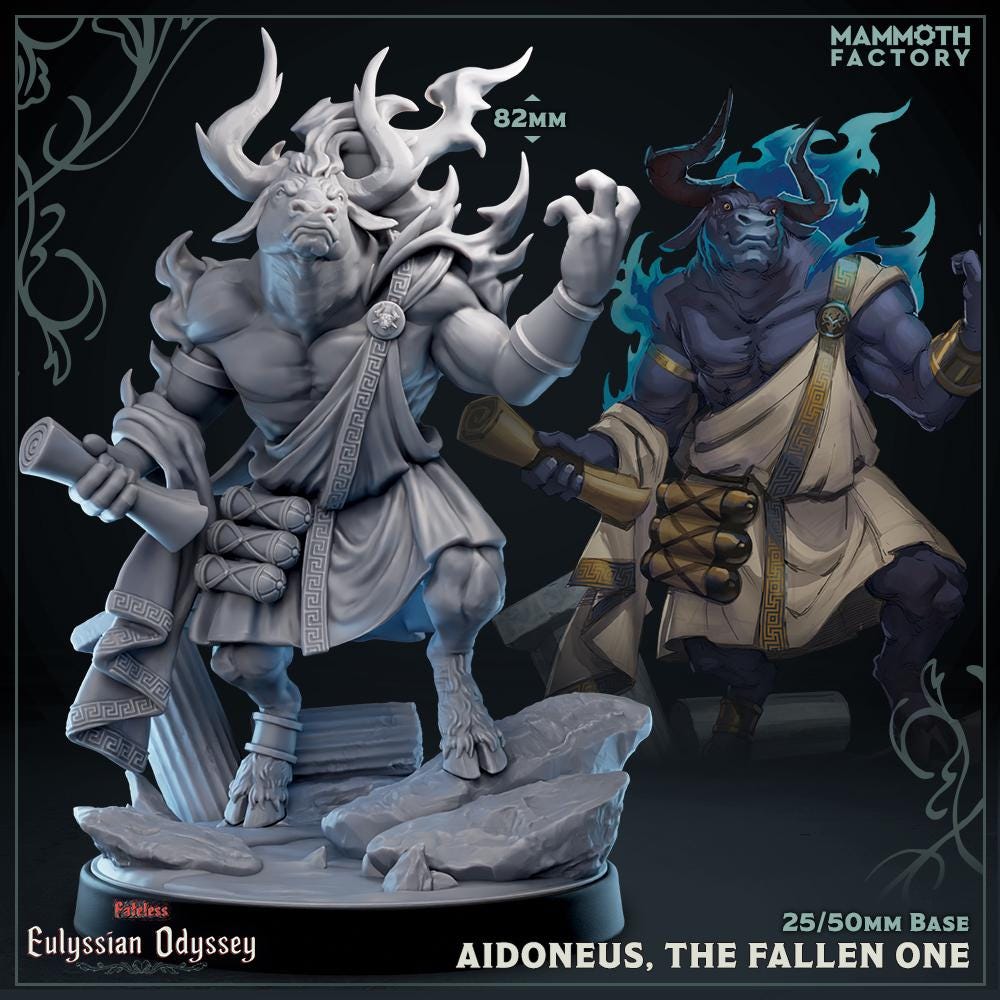 Aidoneus Minotaur Sorcerer