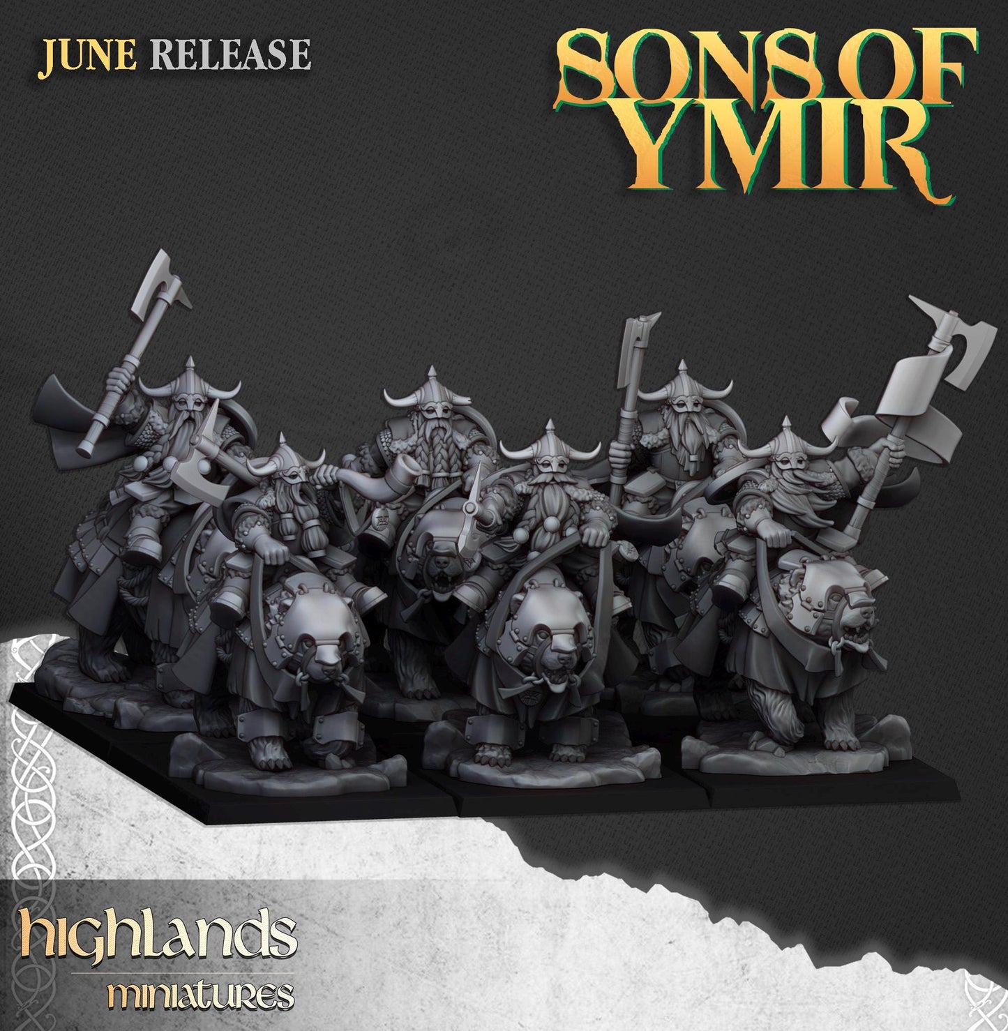 Dwarven Bear Riders