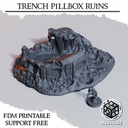 Trench Pillbox Ruins