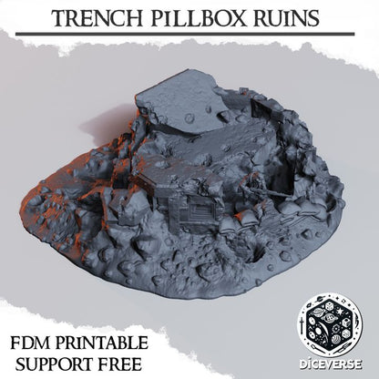 Trench Pillbox Ruins