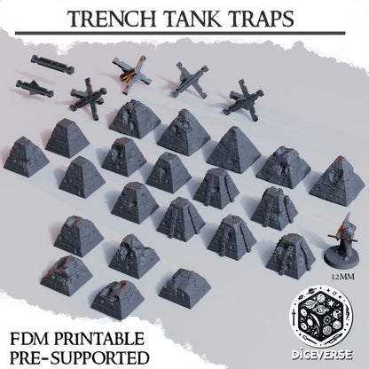 Trench Tank Traps