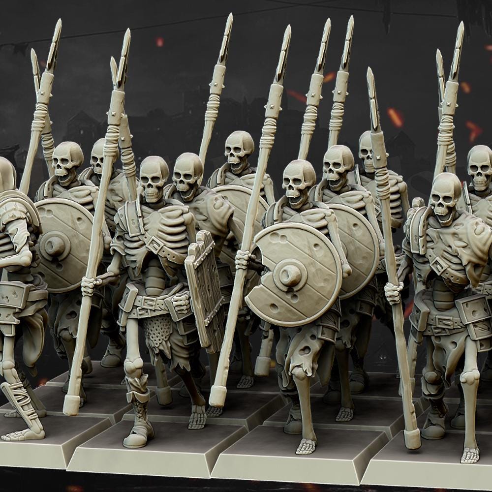 Transylvania Skeleton Spearmen