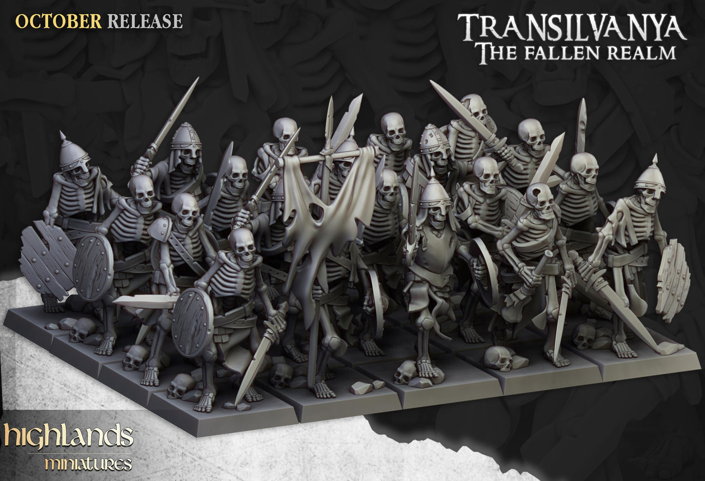 Transylvania Skeleton Warriors w/ Swords