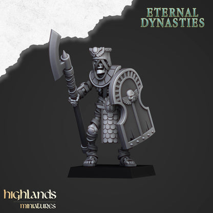 Eternal Dynasties Guard w/ Halberds