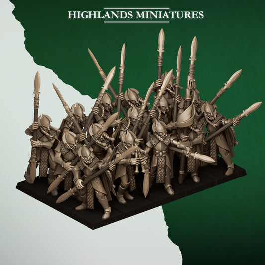 Feral Elves Spearmen