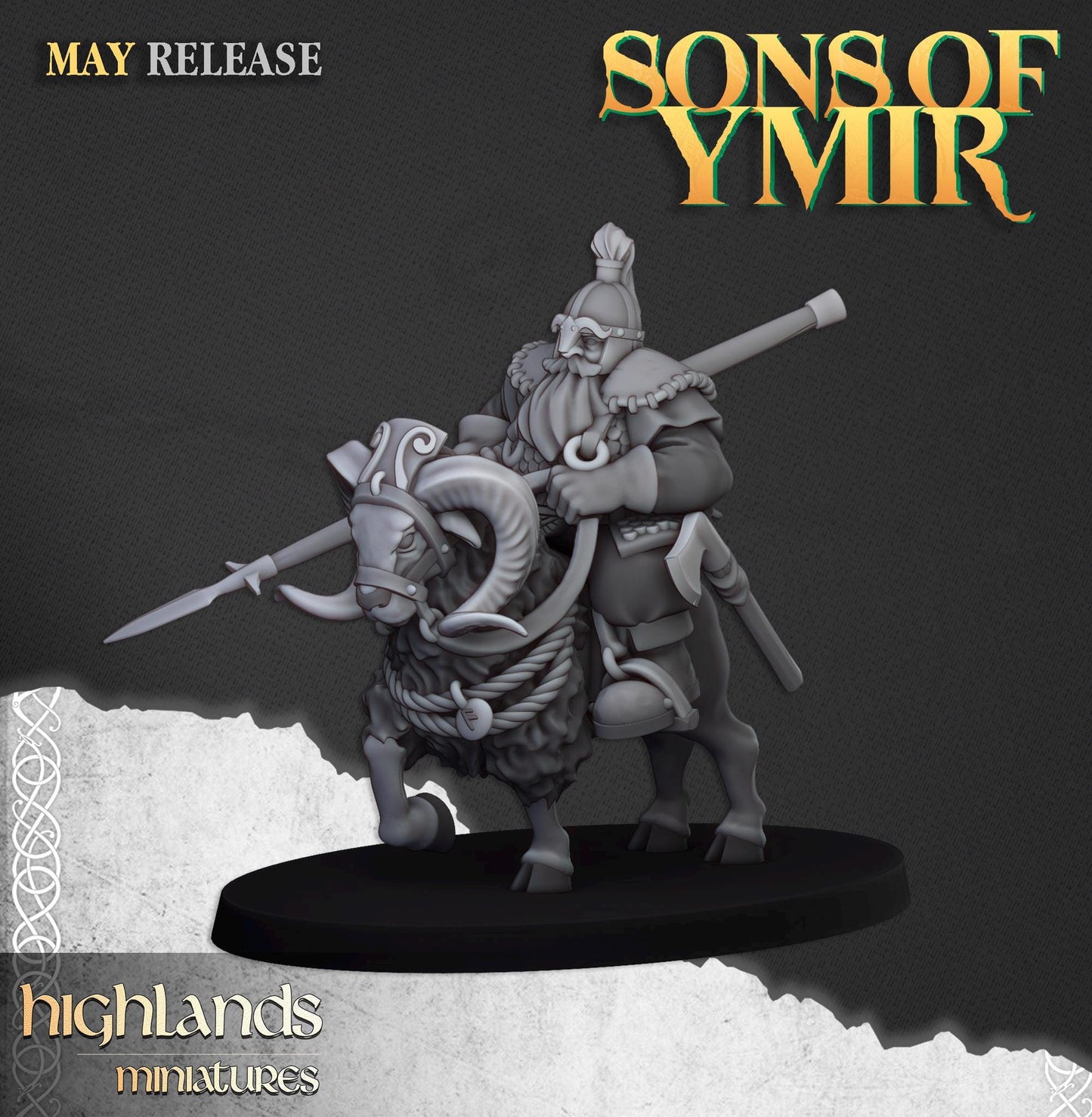 Dwarf Light Cavalry on Rams