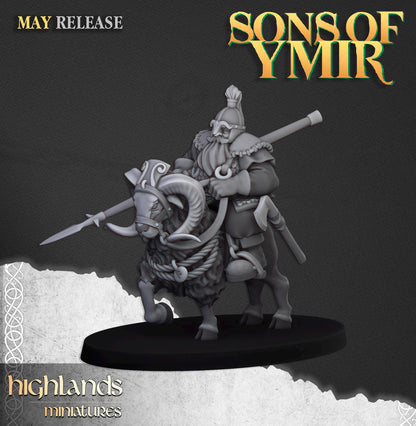 Dwarf Light Cavalry on Rams