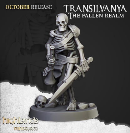 Transylvania Skeleton Warriors w/ Swords