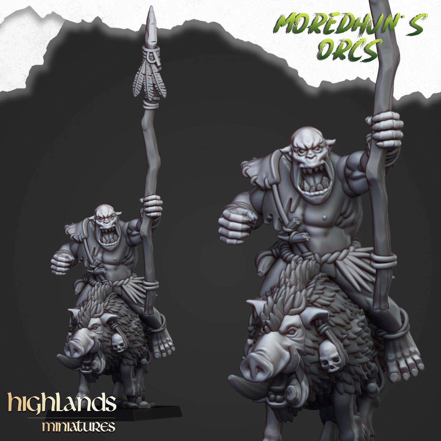 Mordehuns Mounted Cave Orcs