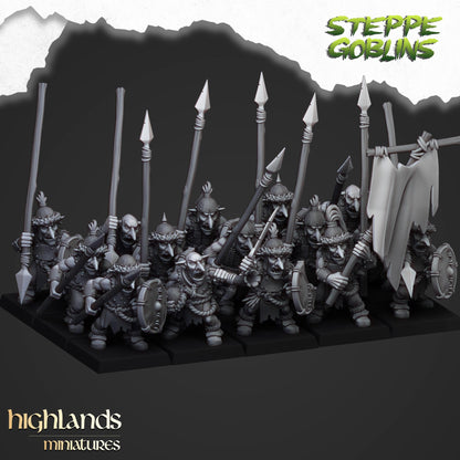 Steppe Goblins Infantry w/ Spears