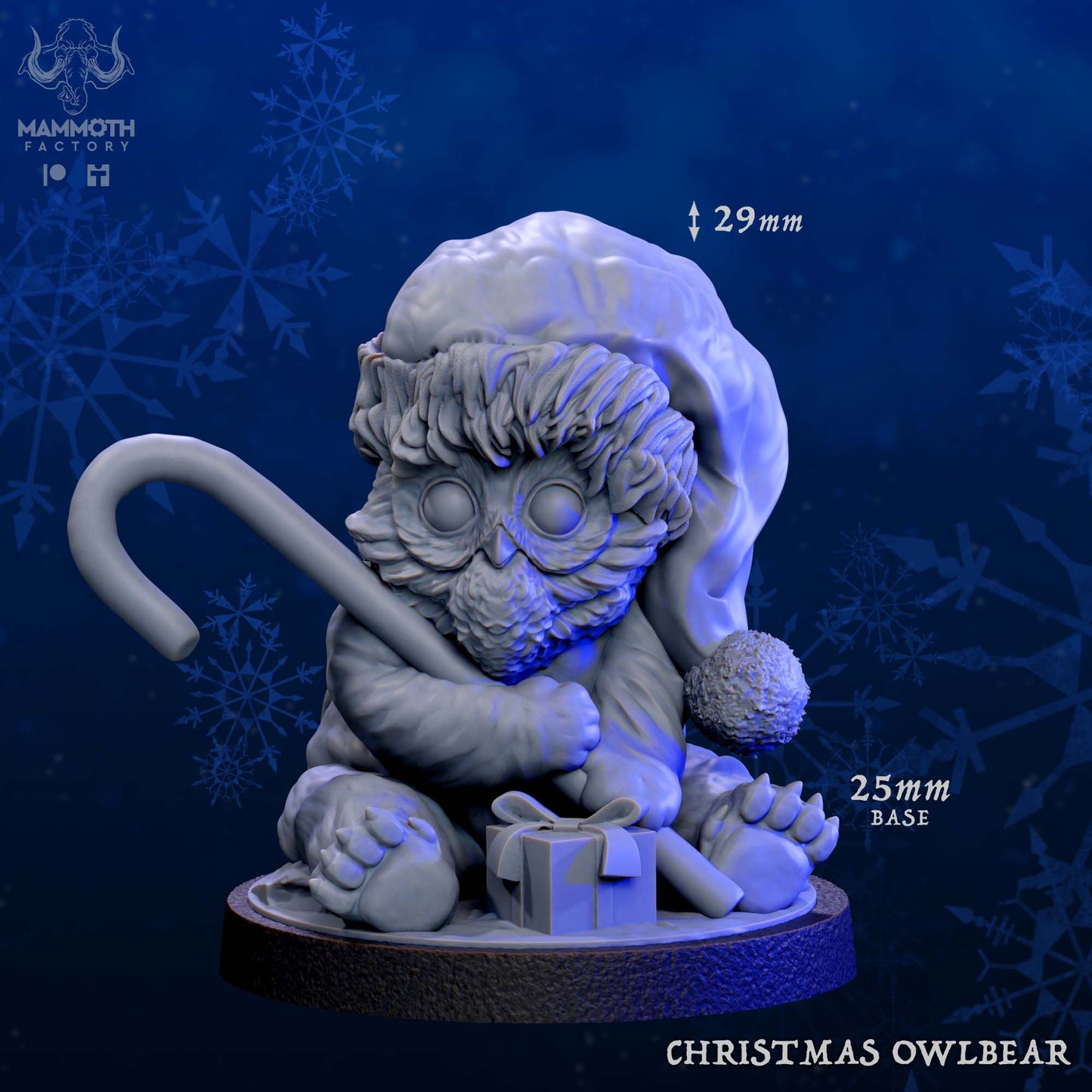 Christmas Owlbear Cub