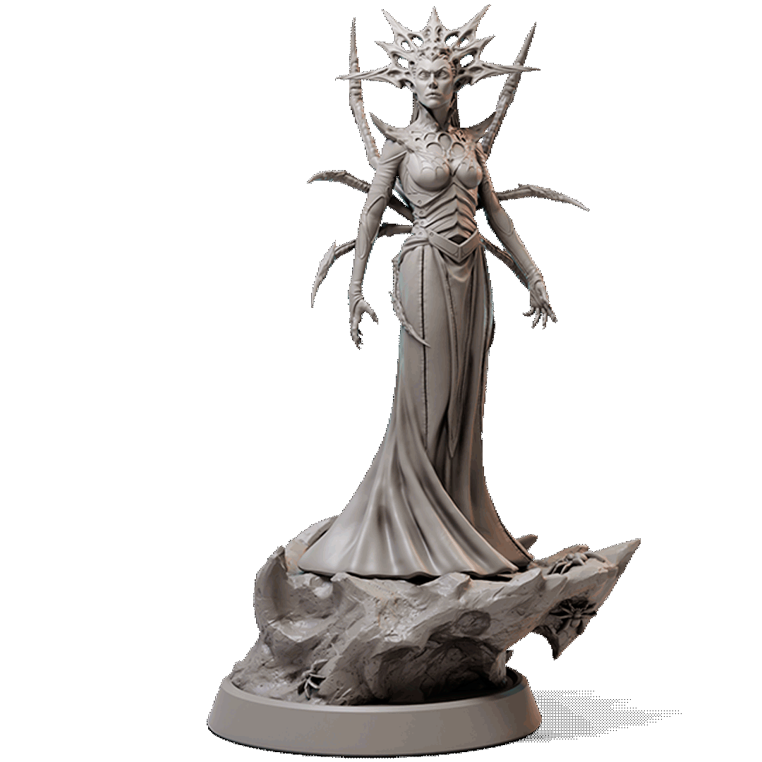 Iniha Yunvra, the Drow Queen