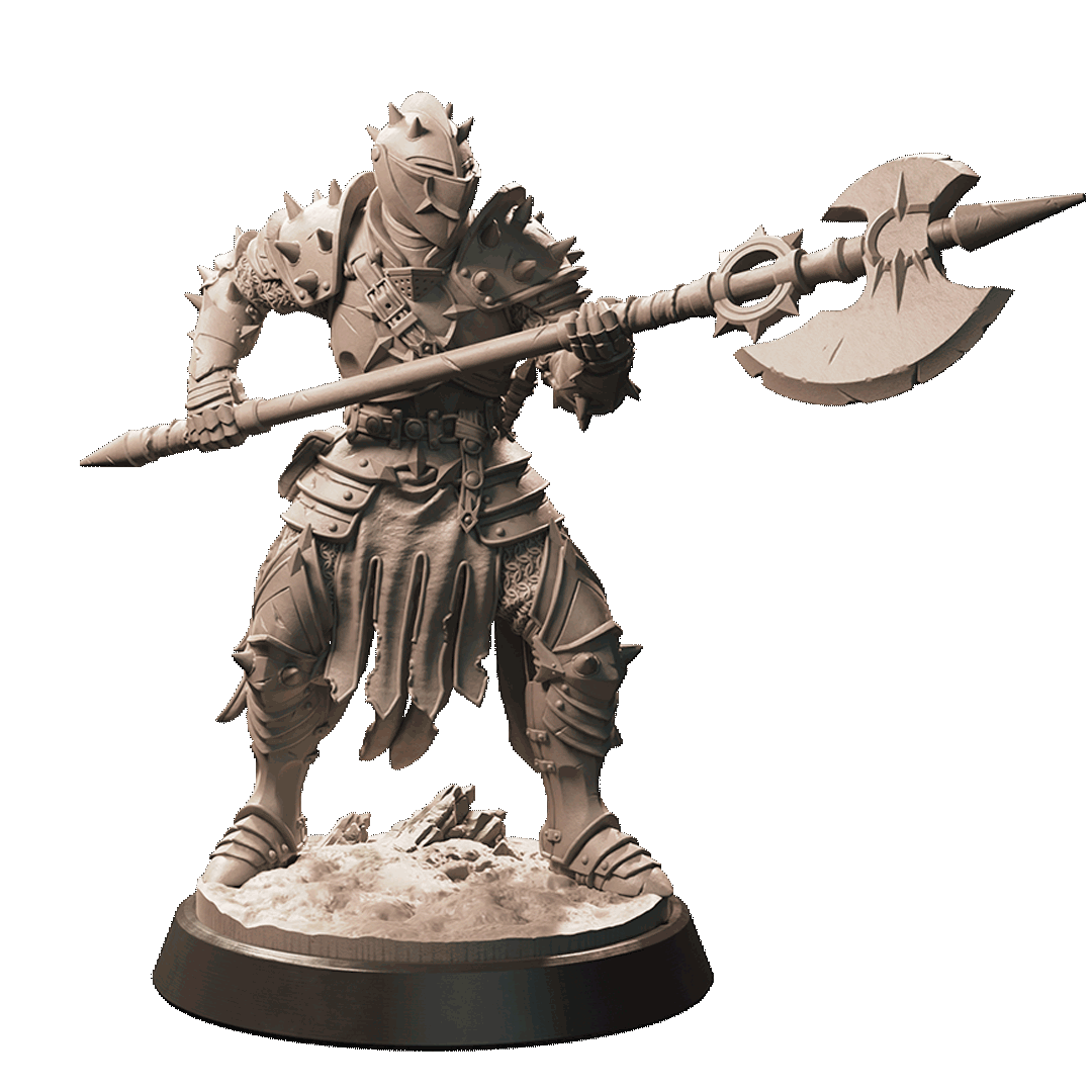 Unwavering Halberdier