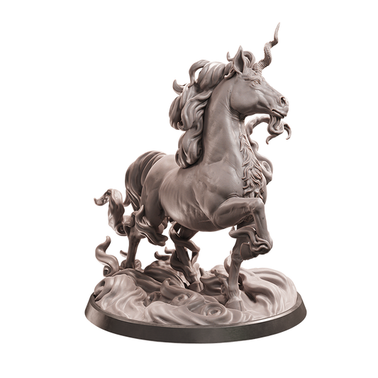 Smoke Elemental Unicorn