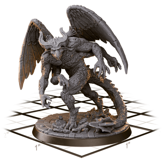 Owl Cult Gargoyle