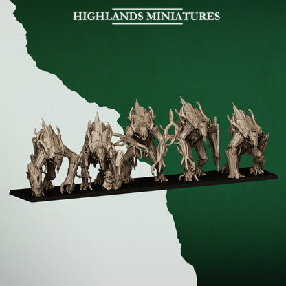 Feral Elves Forest Golems