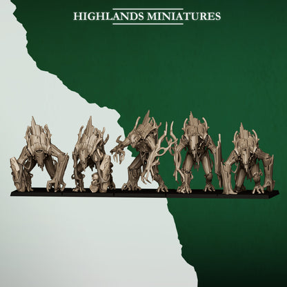 Feral Elves Forest Golems