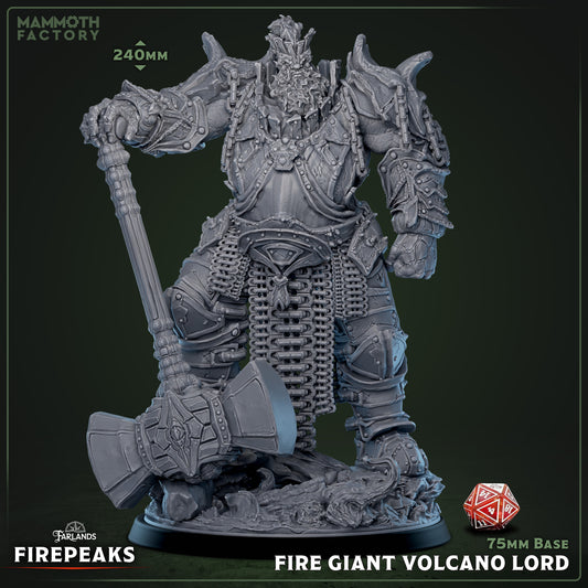 Fire Giant Volcano Lord