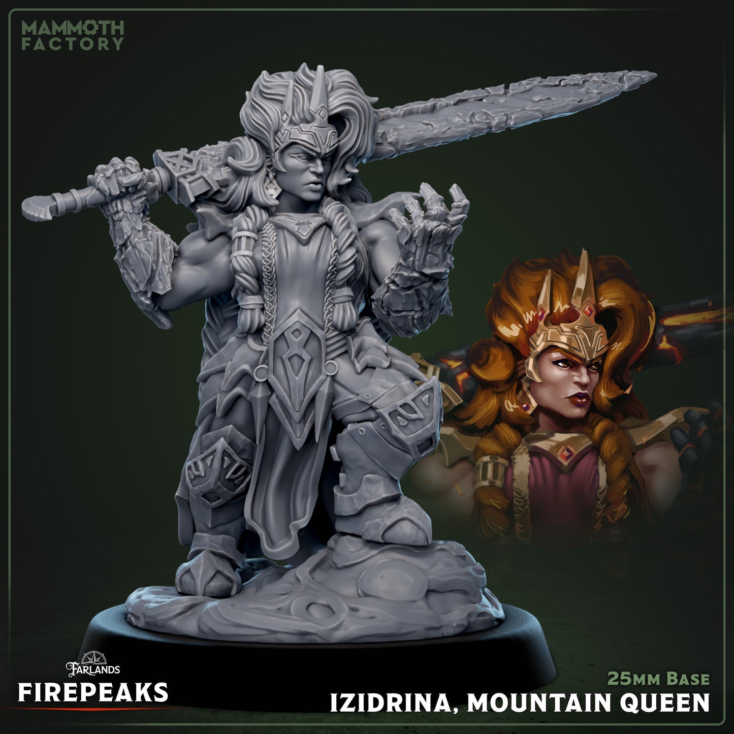 Izidrina, Mountain Queen