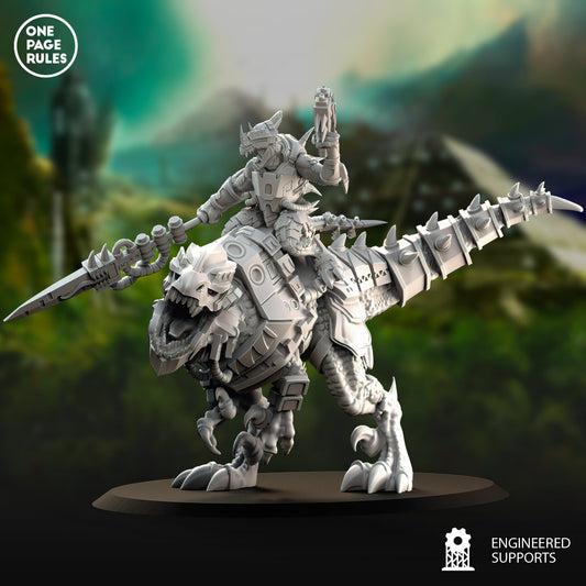 Veteran on Tyrannosaur